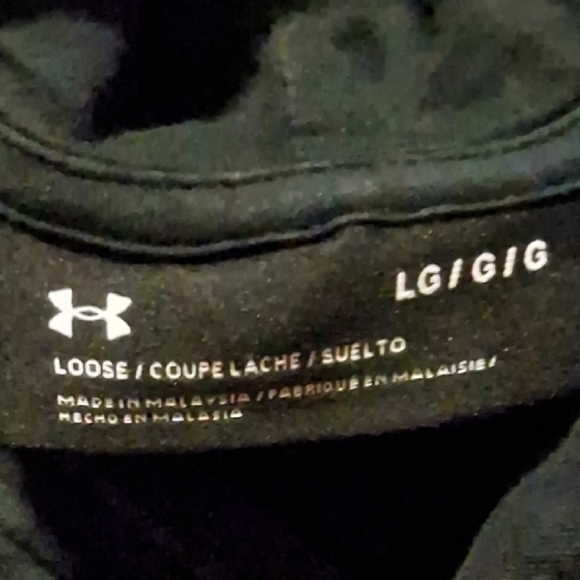 Under Armour Black Hoodie Sweatshirt - Picture 2 of 9